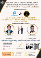 AI Integration in 3D Printing Technology - From Basics to Advanced Applications 2025 Workshop Poster